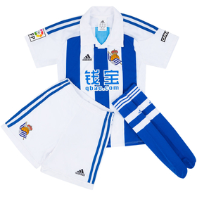 2015-16 Real Sociedad Home Kit (KIDS)