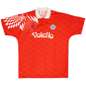 1991-93 Napoli Third Shirt - 9/10 - (XL)