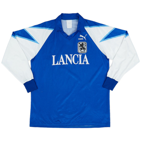1991-92 1860 Munich Away L/S Shirt - 7/10 - (XL)