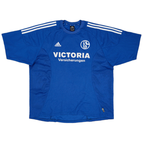 2002-04 Schalke Home Shirt - 8/10 - (XXL)