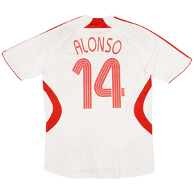 2007-08 Liverpool Away Shirt Alonso #14 - 6/10 - (M)