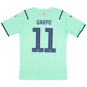 2021-22 PSV Player Issue Third Shirt Gakpo #11