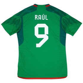 2022-23 Mexico Authentic Home Shirt Raúl #9