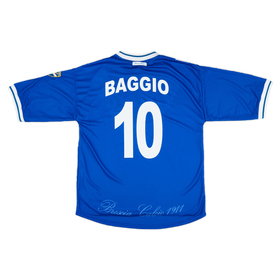 2000-01 Brescia Garman Reissue Home Shirt Baggio #10