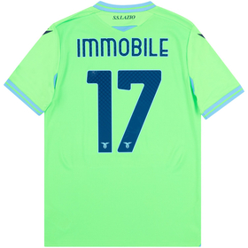 2020-21 Lazio Away Shirt Immobile #17 (XL)
