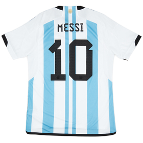 2022-23 Argentina Home 'vs France' Shirt Messi #10