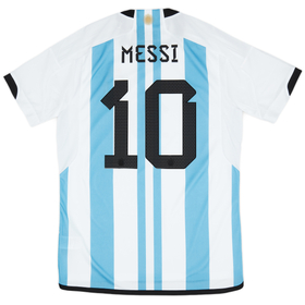 2022-23 Argentina Home Shirt Messi #10