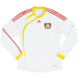 2009-10 Bayer Leverkusen Authentic Away L/S Shirt - 5/10 - (M)