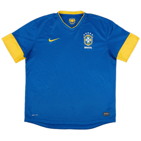 2012-13 Brazil Away Shirt - 7/10 - (XL)