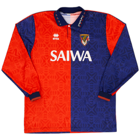 1992-94 Genoa Home L/S Shirt - 8/10 - (XL)