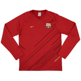 2008-09 Barcelona Nike Training L/S Shirt - 10/10 - (M)
