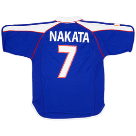 2000-02 Japan Player Issue Home Shirt Nakata #7 - 9/10 - (M)