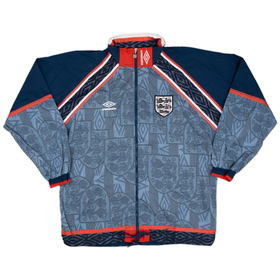 1993-95 England Umbro Track Jacket - 9/10 - (XL)