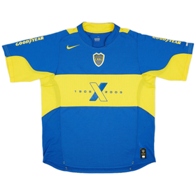 2005 Boca Juniors Home Shirt - 8/10 - (L)