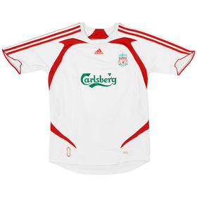 2007-08 Liverpool Away Shirt - 8/10 - (Women's S)
