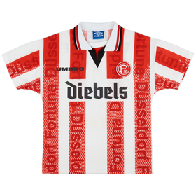 1996-98 Fortuna Dusseldorf Home Shirt - 8/10 - (Y)