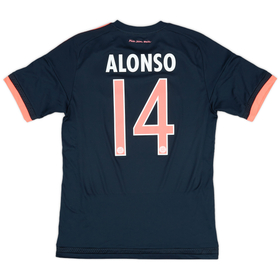 2015-16 Bayern Munich Third Shirt Alonso #14 - 10/10 - (S)