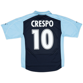 2001-02 Lazio European Away Shirt Crespo #10 - 6/10 - (XL)