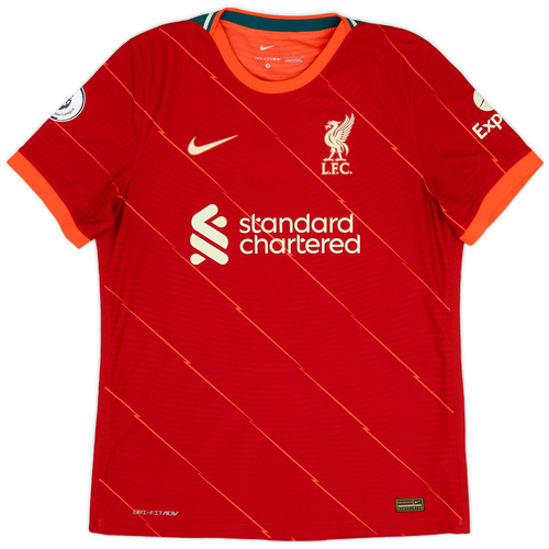 2021-22 Liverpool Authentic Home Shirt - 10/10 - (L)