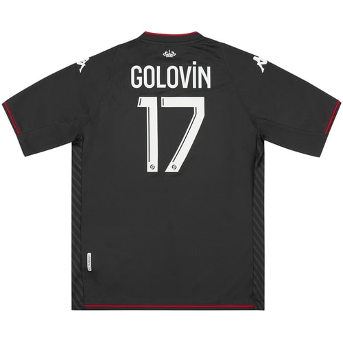 2021-22 Monaco Away Shirt Golovin #17 - (M)