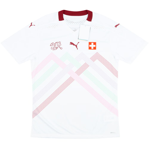 2020-21 Switzerland Authentic Away Shirt