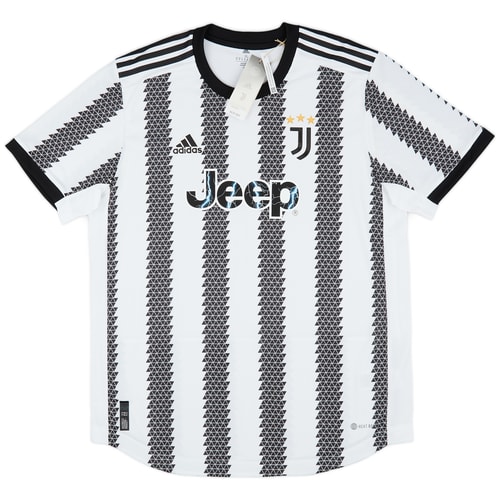 2022-23 Juventus Authentic Home Shirt