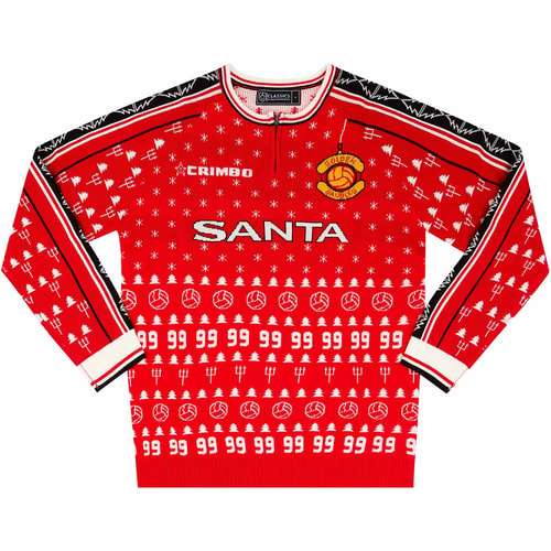 1990-1992 Manchester United Away Long Sleeve Retro Soccer Jersey