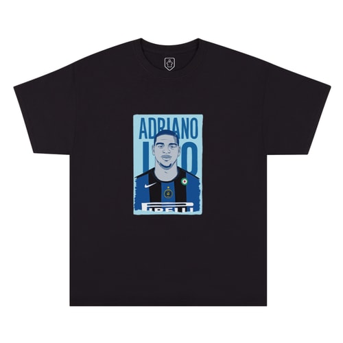 2005-06 Inter Milan Adriano #10 Serie A Icons Tee