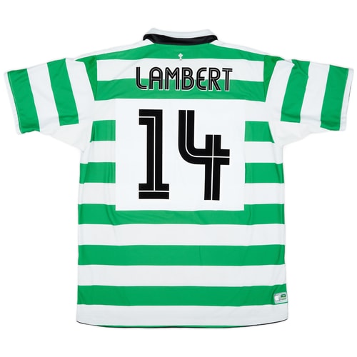 2004-05 Celtic Home Shirt Lambert #14 - 9/10 - (XL)