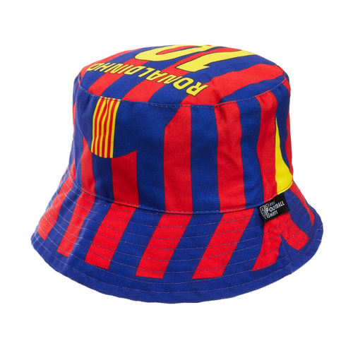 2005-06 Barcelona Home Ronaldinho #10 Bucket Hat
