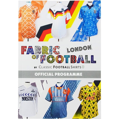 2018 Fabric of Football London Exhibition Official Programme