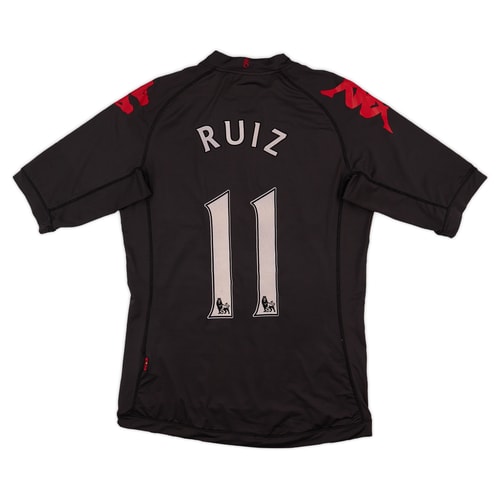 2011-12 Fulham Away Shirt Ruiz #11 - 6/10 - (XL)