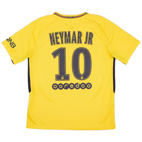 2017-18 Paris Saint-Germain Away Shirt Neymar Jr #10 - 7/10 - (L)