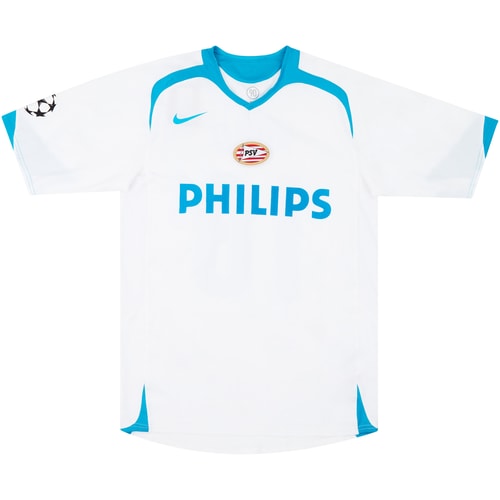 2006-07 PSV Match Issue Champions League Third Shirt Addo #18