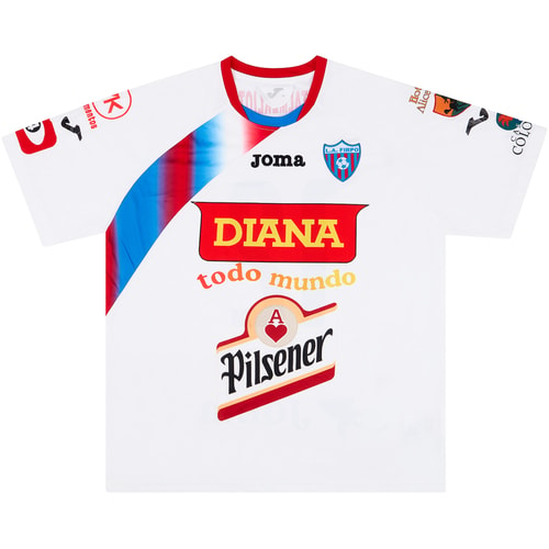 2010-11 Club Deportivo Luis Ángel Firpo Match Issue Home Shirt #12