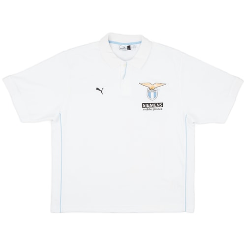 2000-01 Lazio Puma Polo Shirt - 8/10 - (L)