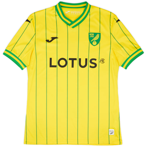 2022-23 Norwich Home Shirt - 8/10 - (S)