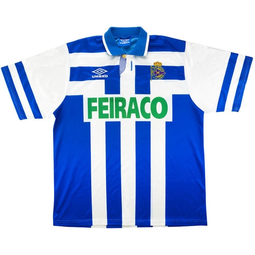 1993-94 Deportivo Home Shirt (Excellent) XL