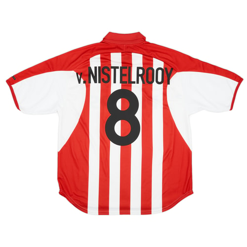 2000-02 PSV Home Shirt Van Nistelrooy #8 - 9/10 - (XL)