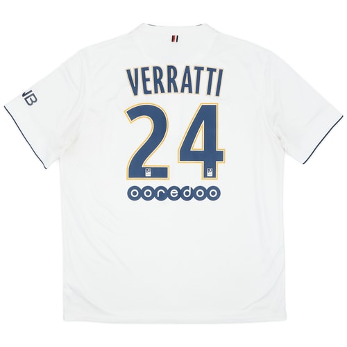 2014-15 Paris St Germain Away Shirt Verratti #24 - 7/10 - (XL)