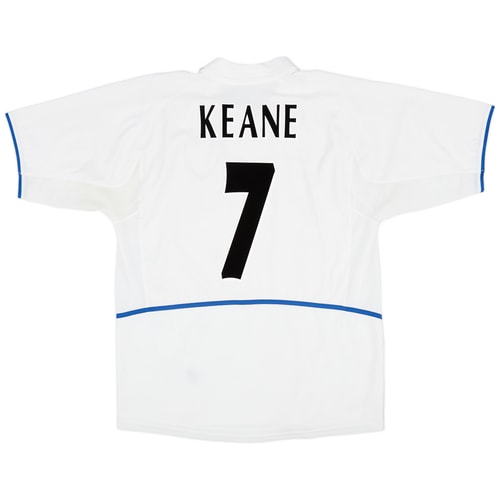 2002-03 Leeds United Home Shirt Keane #7 - 8/10 - (L)
