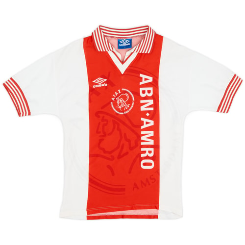 1995-96 Ajax Home Shirt - 8/10 - (Y)