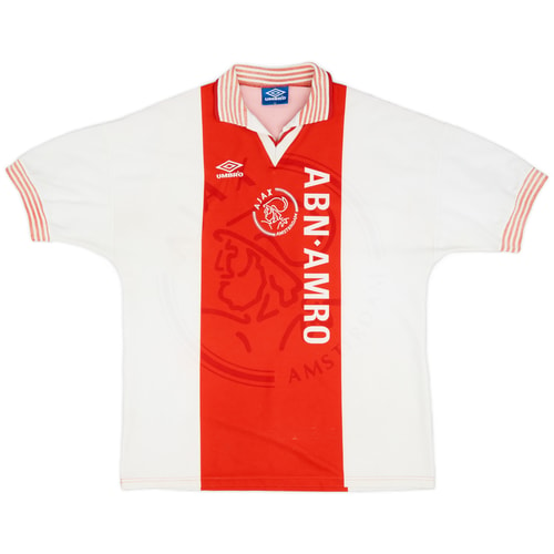 1995-96 Ajax Home Shirt - 5/10 - (XL)