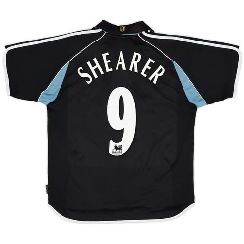 2000-01 Newcastle Away Shirt Shearer #9 - 6/10 - (M)
