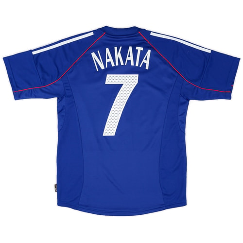 2002-04 Japan Home Shirt Nakata #7 - 9/10 - (M)