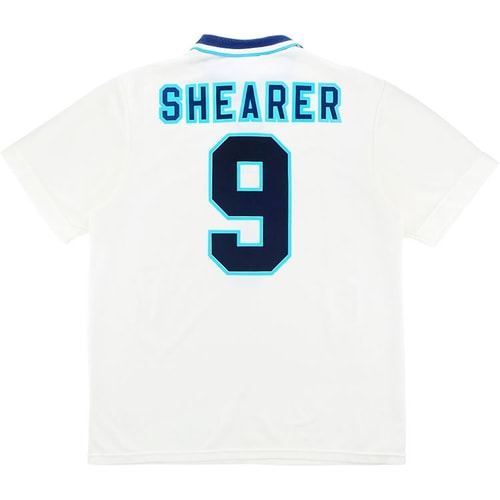 1995-97 England Home Shirt Shearer #9 (Very Good) L