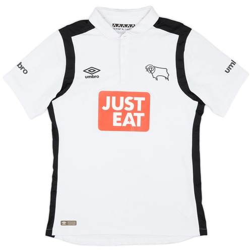 2016-17 Derby County Home Shirt - 8/10 - (S)