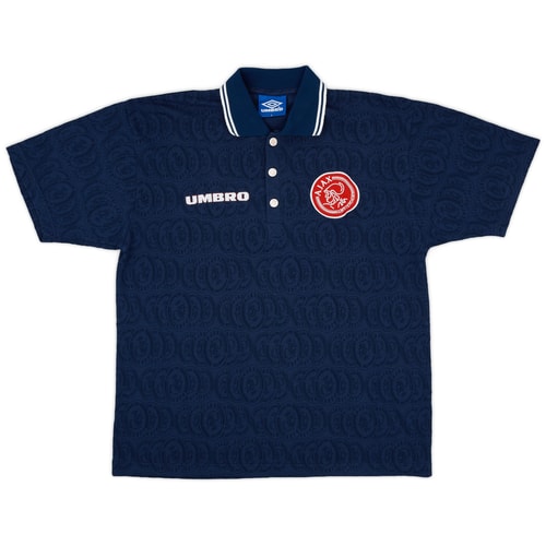 1995-97 Ajax Umbro Polo Shirt - 9/10 - (L)