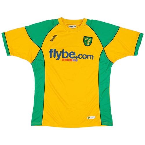 2006-08 Norwich Home Shirt - 9/10 - (L)