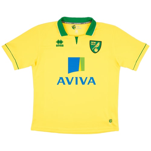 2012-13 Norwich Home Shirt - 9/10 - (M)